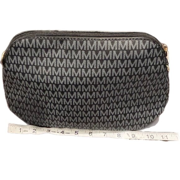 MKF Collection By Mia K. 2 Piece Set Crossbody Bag & Wristlet Cardholder - Picture 2 of 5